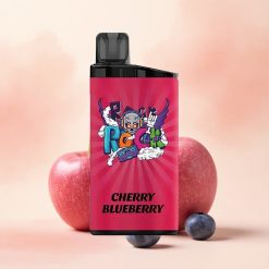 IGET Bar 3500 Puffs Kirss-Mustikas Mesh Coil 1,2 Ohm 1400 mAh