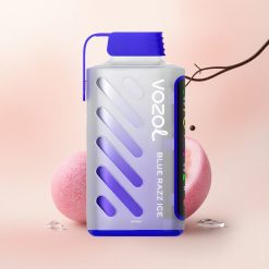 VOZOL Gear Power 20000 Puffs Sinine Vaarikajää Dual Mesh Ekraan 20mL Nikotiiniga