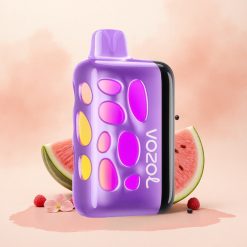 VOZOL RAVE 40000 Puffs Arbuusi-Marja Värvikas Kiirlaadimine 20mg Nikotiini 1000mAh