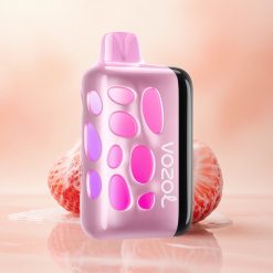 VOZOL RAVE 40000 Puffs Maasikajää Vibreeriv Valgus 1000mAh