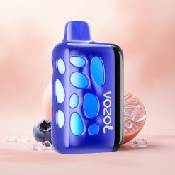 VOZOL RAVE 40000 Puffs Mustikajää Vibrant Glow 1000mAh