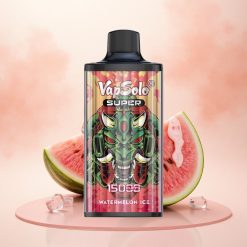 Vapsolo Super 15000 Puffs Arbuusi Jää 850mAh 40ml