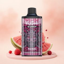 Vapsolo Super 15000 Puffs Maasika-Arbuusi 40ml 850mAh