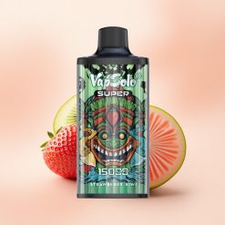 Vapsolo Super 15000 Puffs Maasikas-Kiivi 40ml 850mAh
